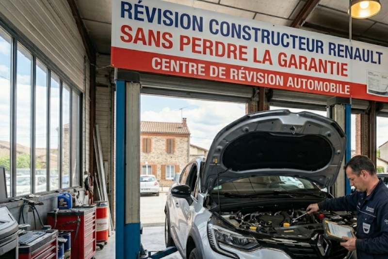 Révision constructeur Renault sans perdre la garantie à Plaisance-du-Touch 